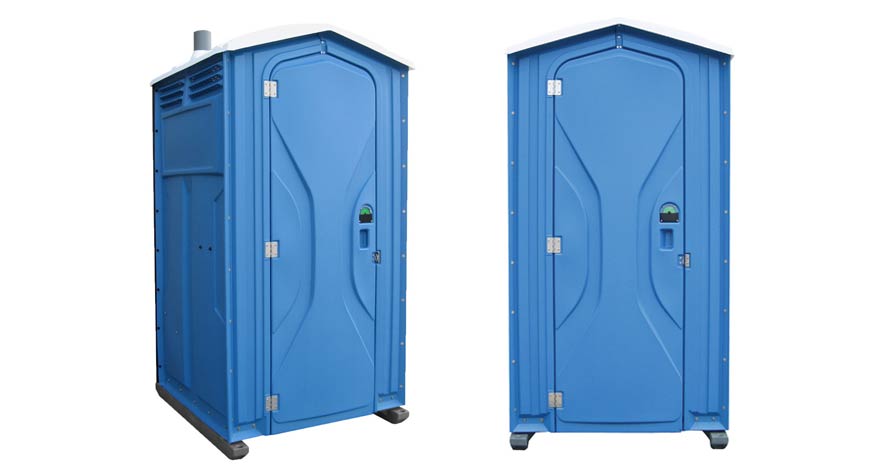 Long-term porta potty units on site in Murfreesboro, Tennessee